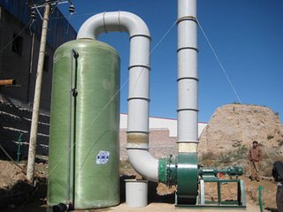 濕式旋風(fēng)脫硫除塵器